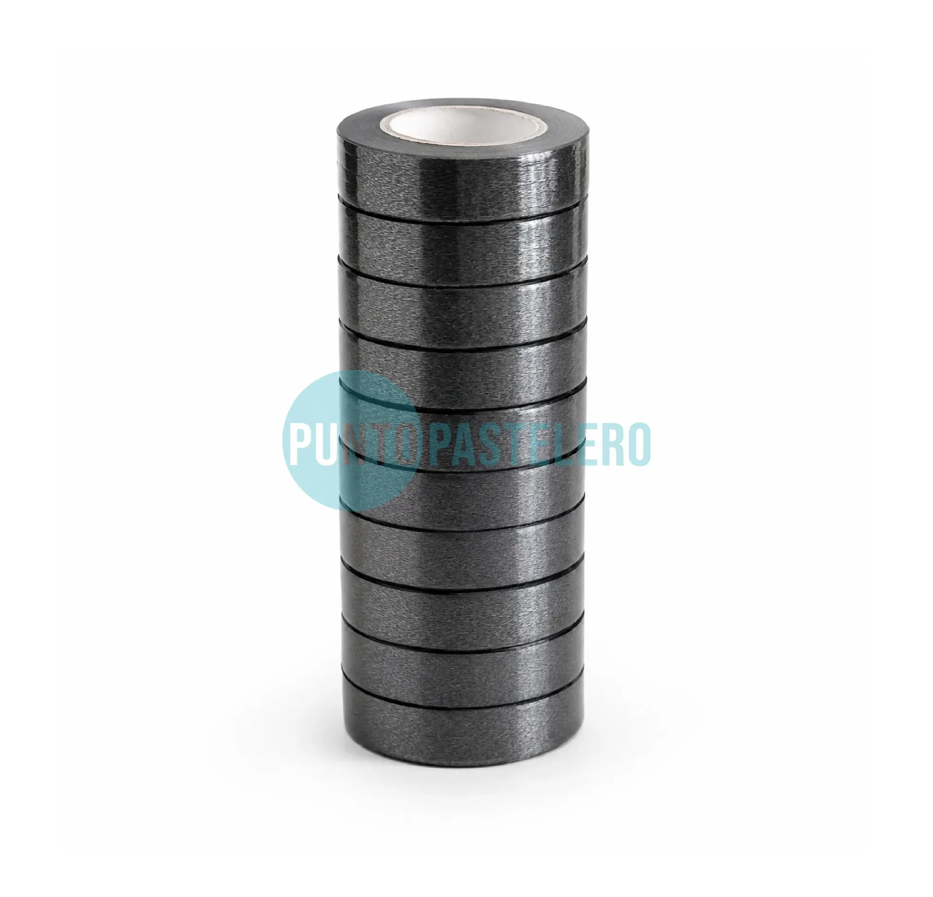 CINTA REGALO FANTASIA NEGRA 10 MM (X 10 MT.)