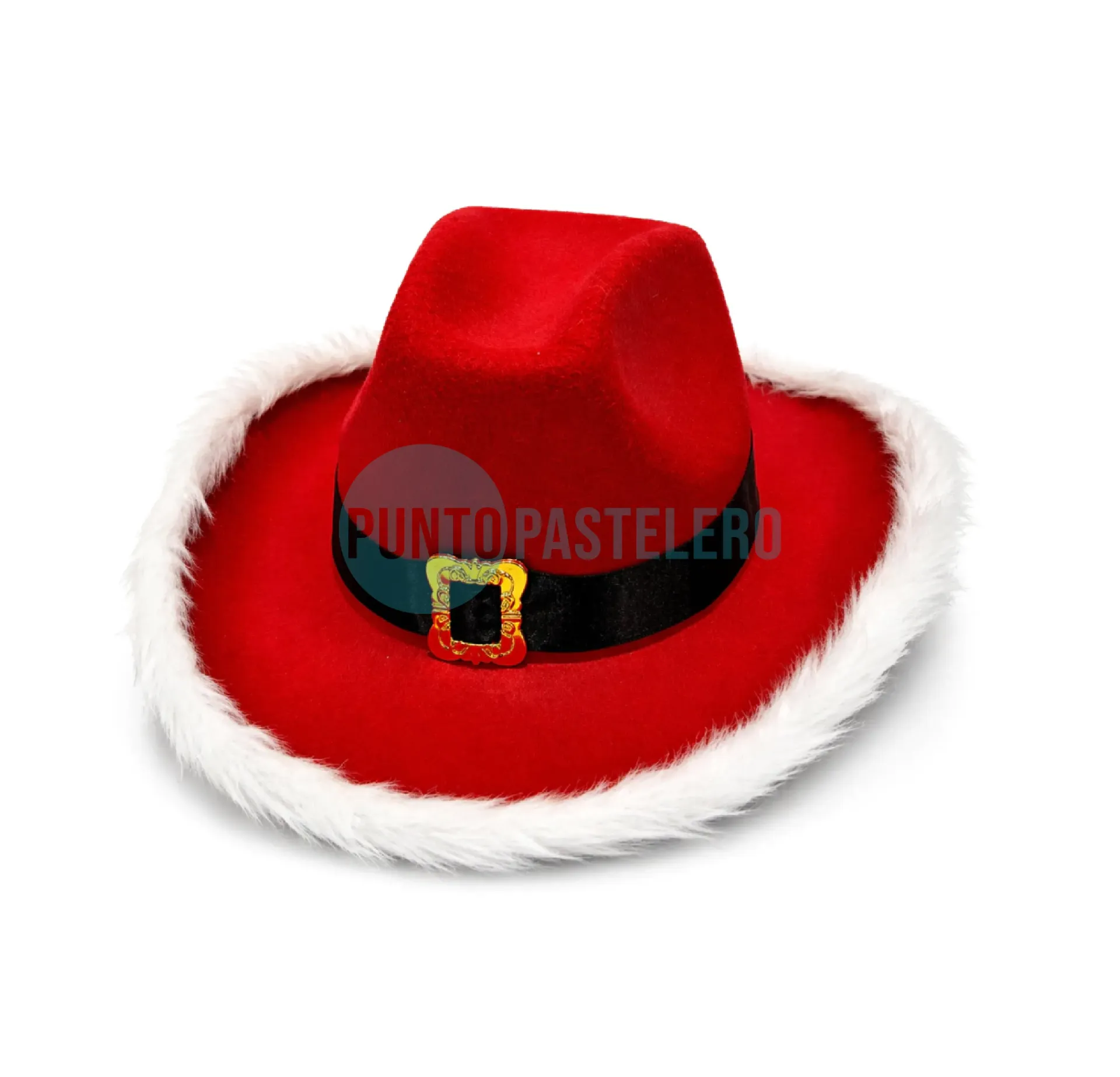 [200239000012] GORRO COWBOY NAVIDAD CON LUCES