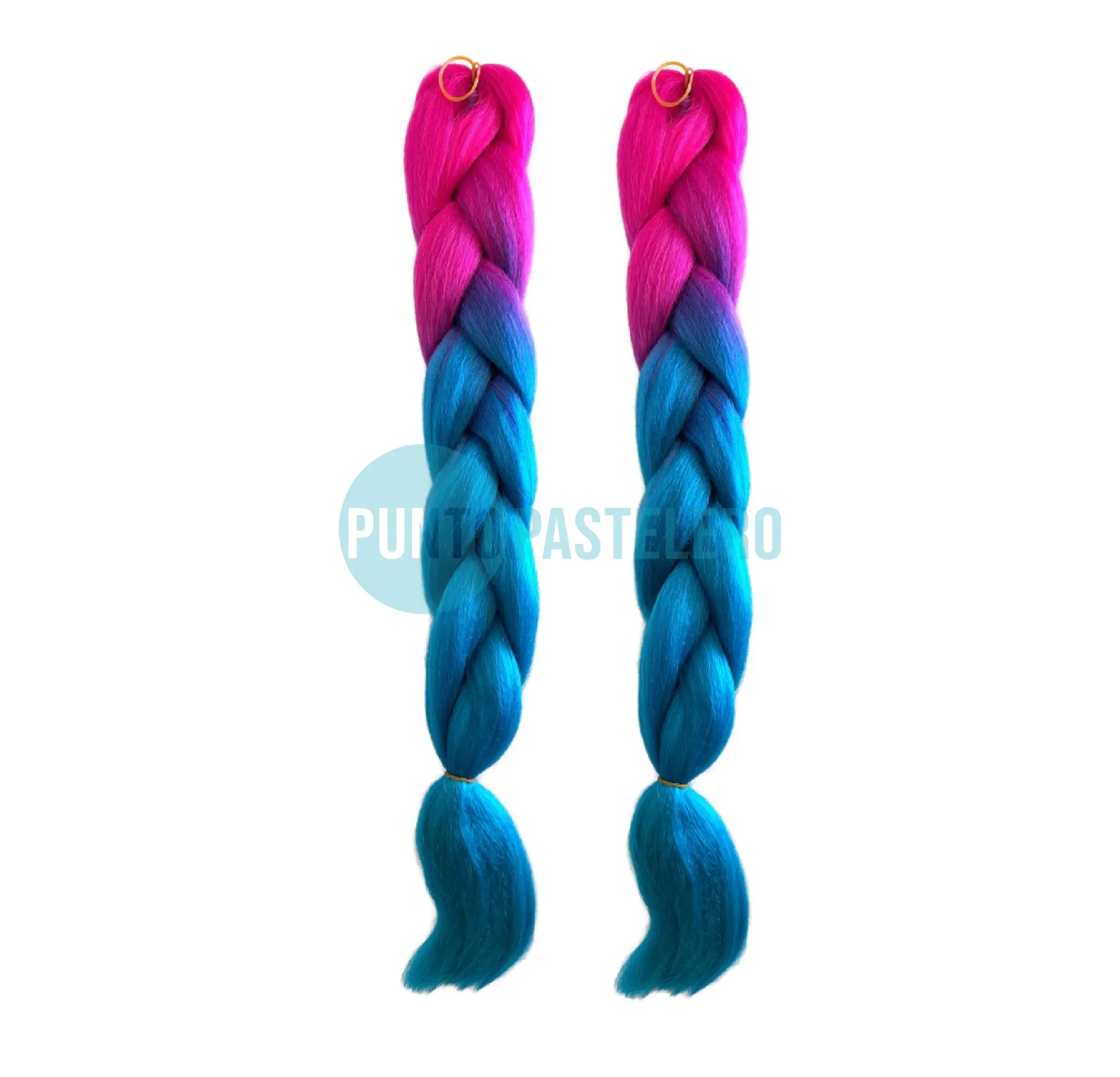 TRENZA AFRO KANEKALON DEGRADE (60 CM) (GUERRERAS K-POP)