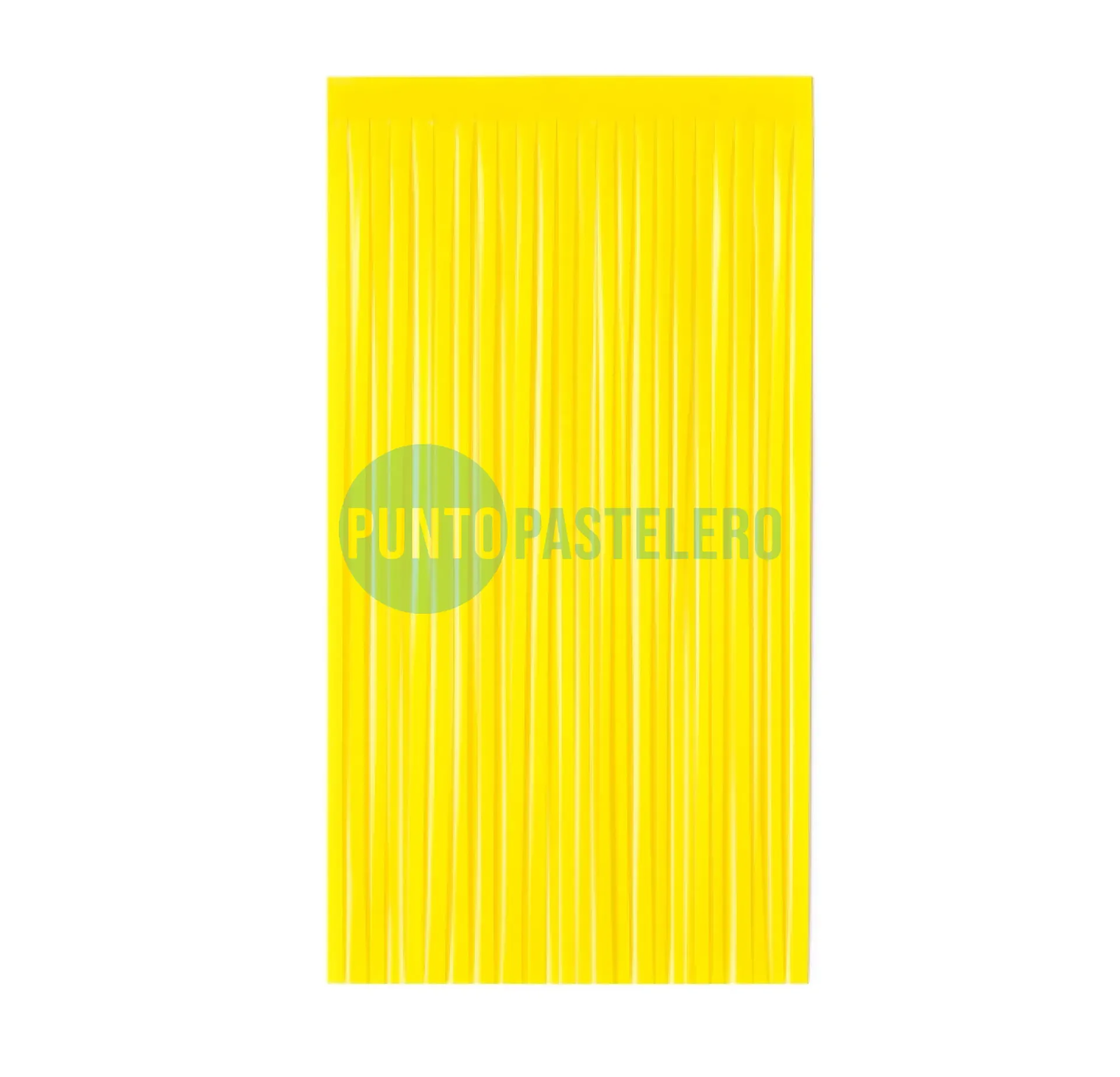 CORTINA AMARILLO FLUO FOIL FRINGE (1 X 2 MT.)