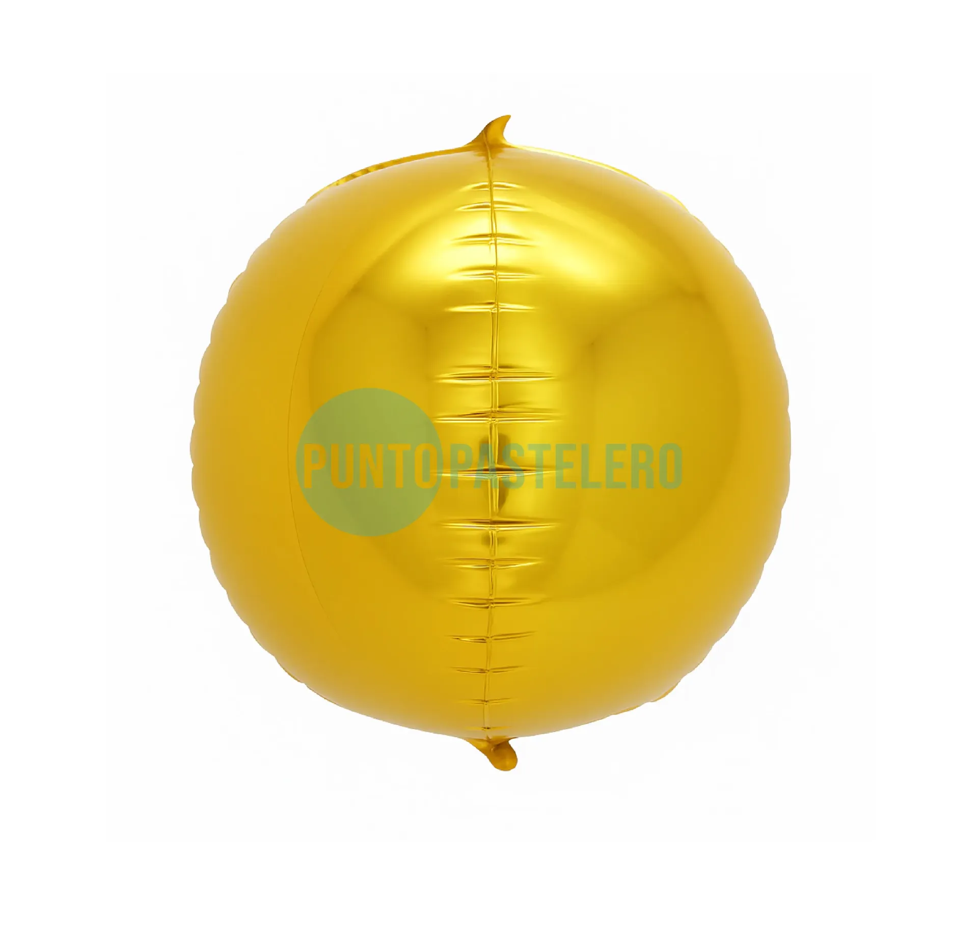 GLOBO METALIZADO ORBZ ESFERA DORADO 22" []