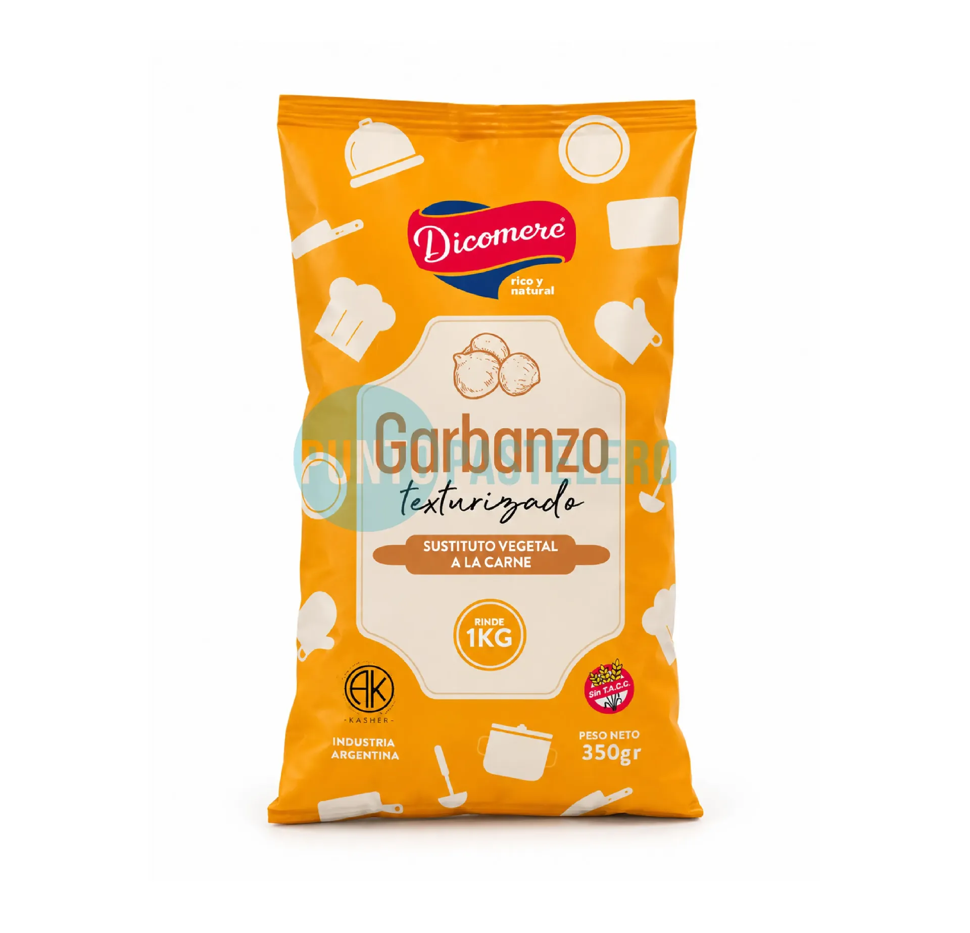 GARBANZO TEXTURIZADO DICOMERE (X 350 GR.) (SIN TACC)