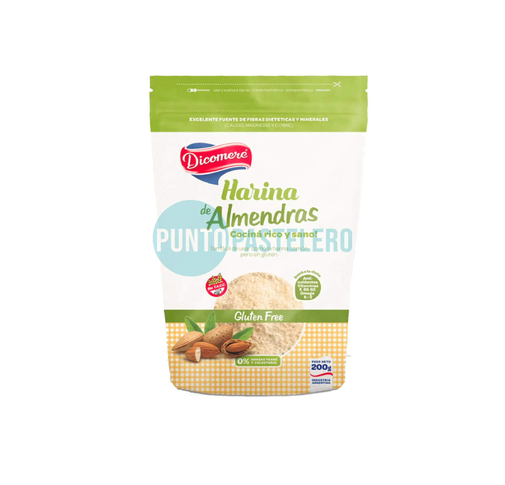 HARINA DE ALMENDRAS DICOMERE (X 200 GR.) (SIN TACC)