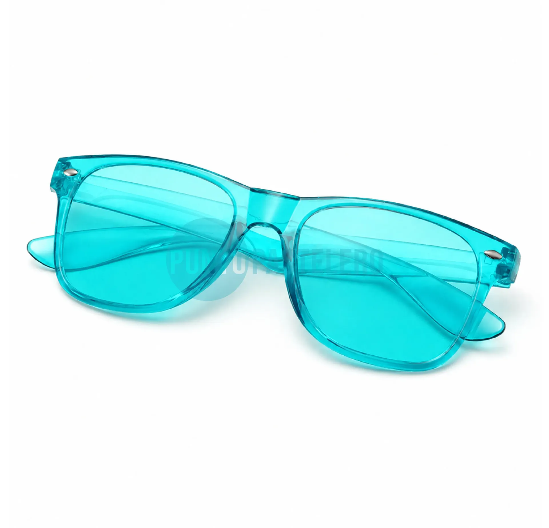 [6925390233224] LENTES ANTEOJOS RAYBAN TURQUESA TRANSPARENTE