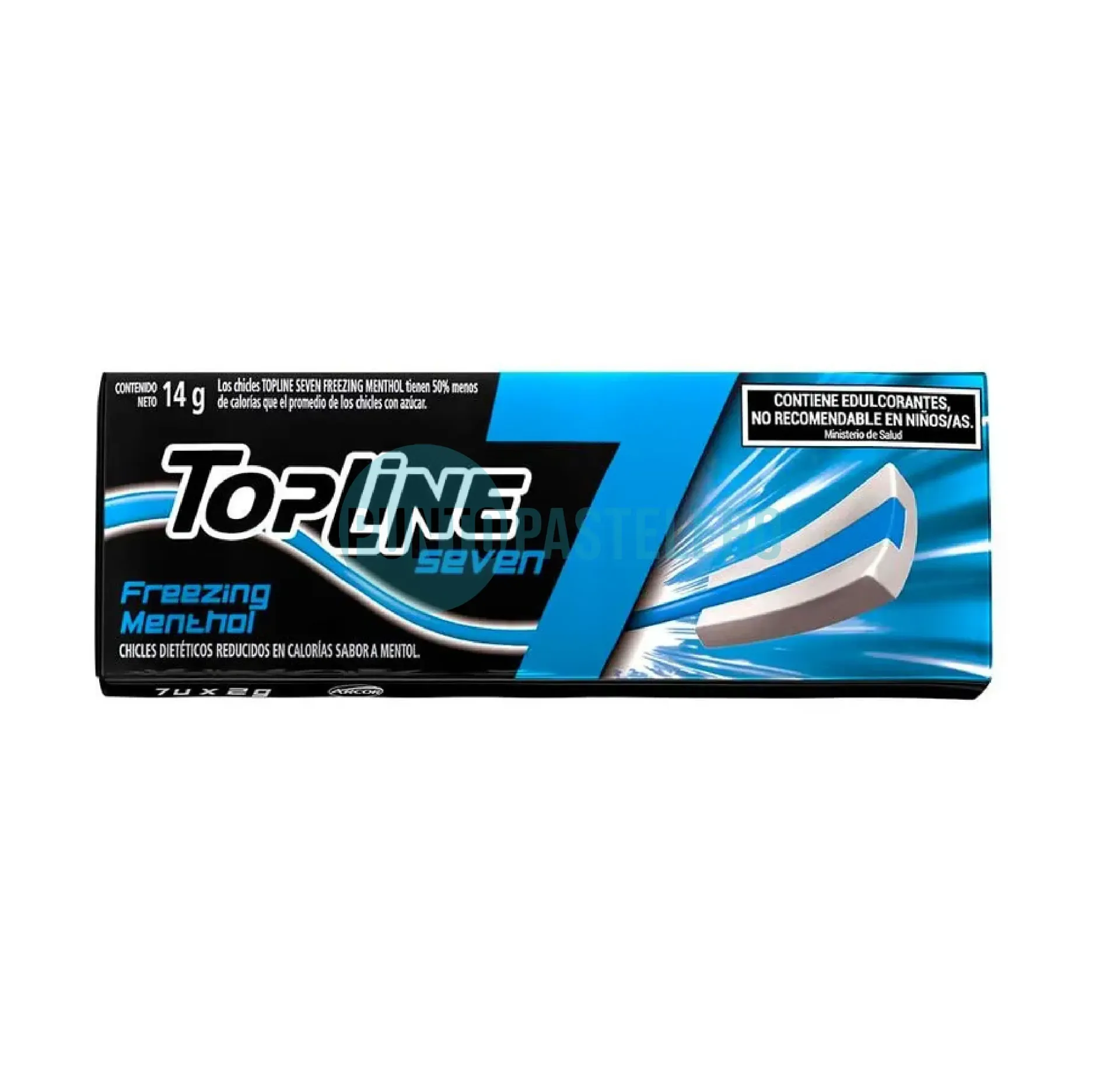 TOPLINE SEVEN MENTOL (X 14 GR.)