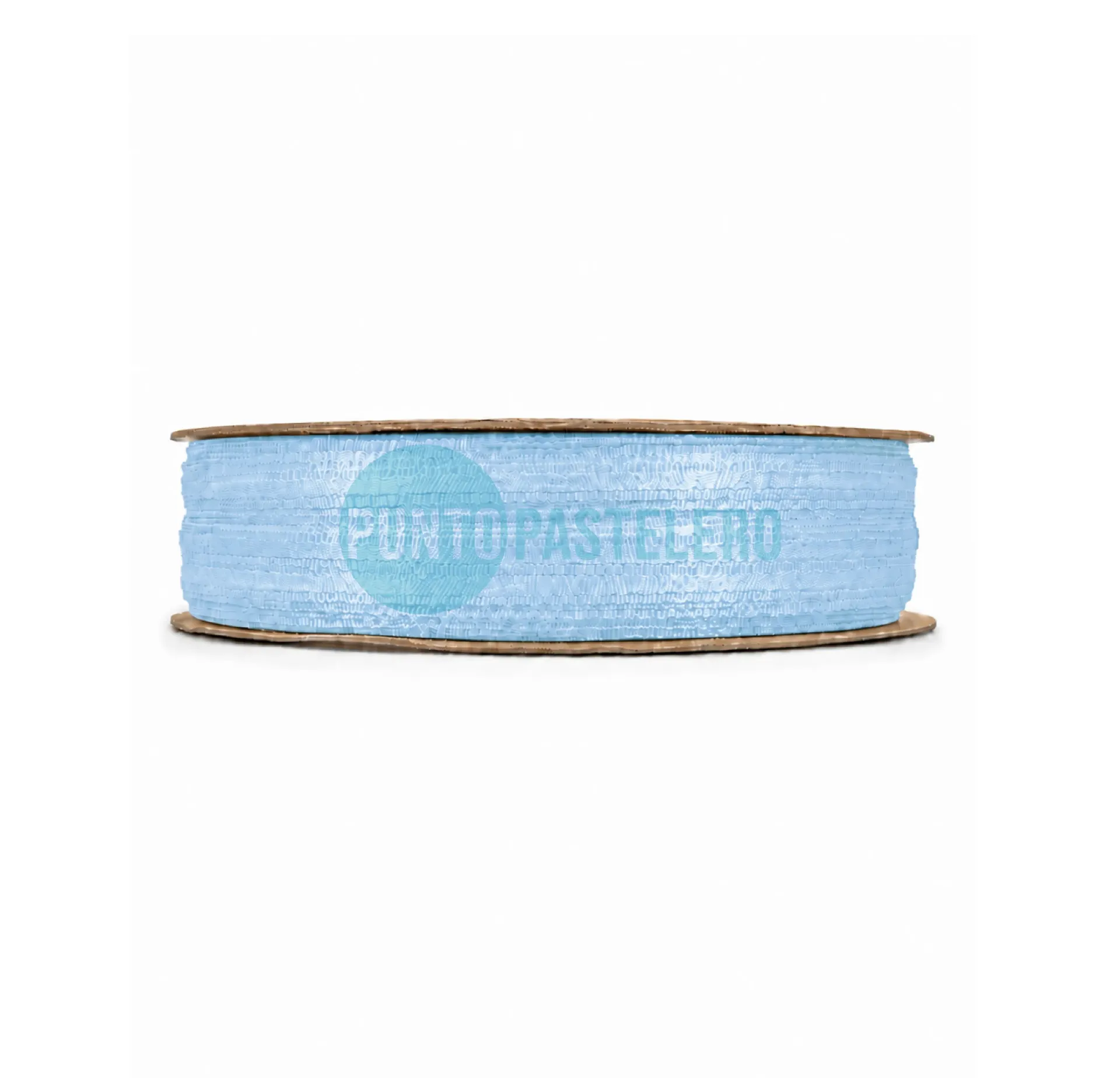 ROLLO CINTA RASO N°1 CELESTE (X 50 MT.)