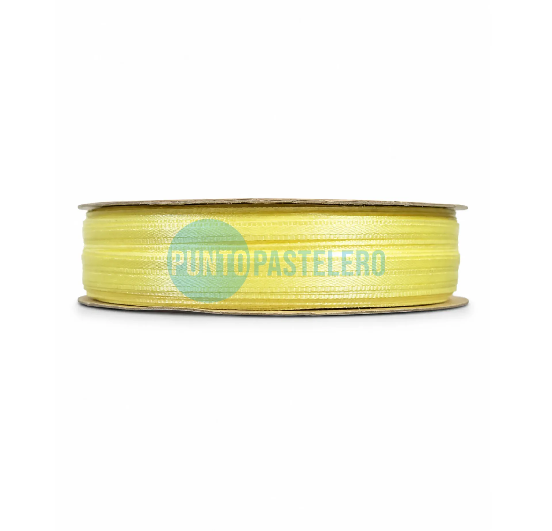 ROLLO CINTA RASO N°1 AMARILLO PATITO (X 50 MT.)