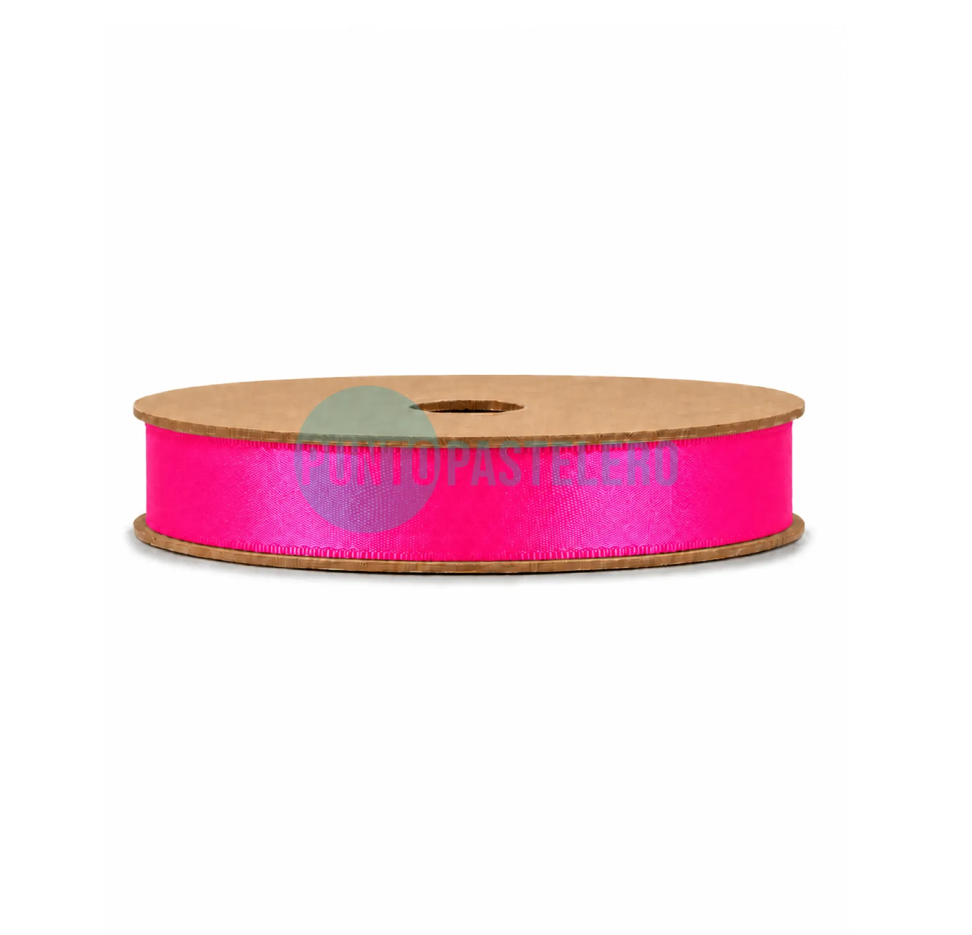 [88836] ROLLO CINTA RASO Nº3 FUCSIA FLUO (X 10 MT.)