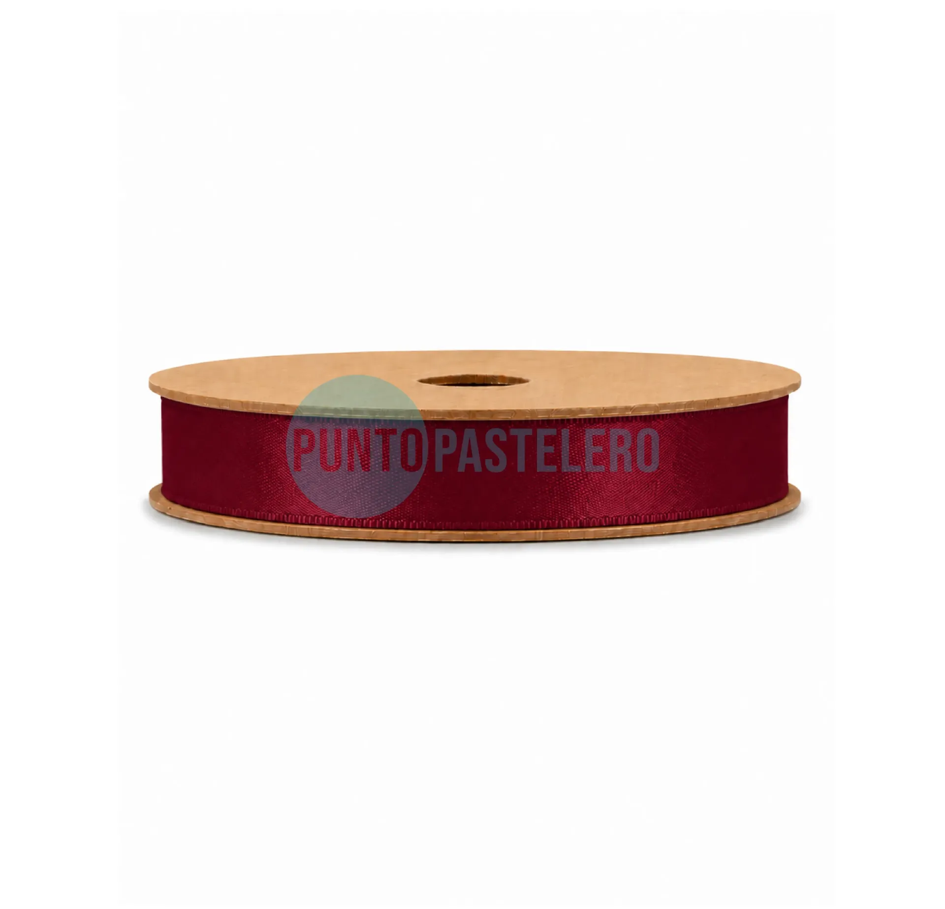 ROLLO CINTA RASO Nº3 BORDO (X 10 MT.)