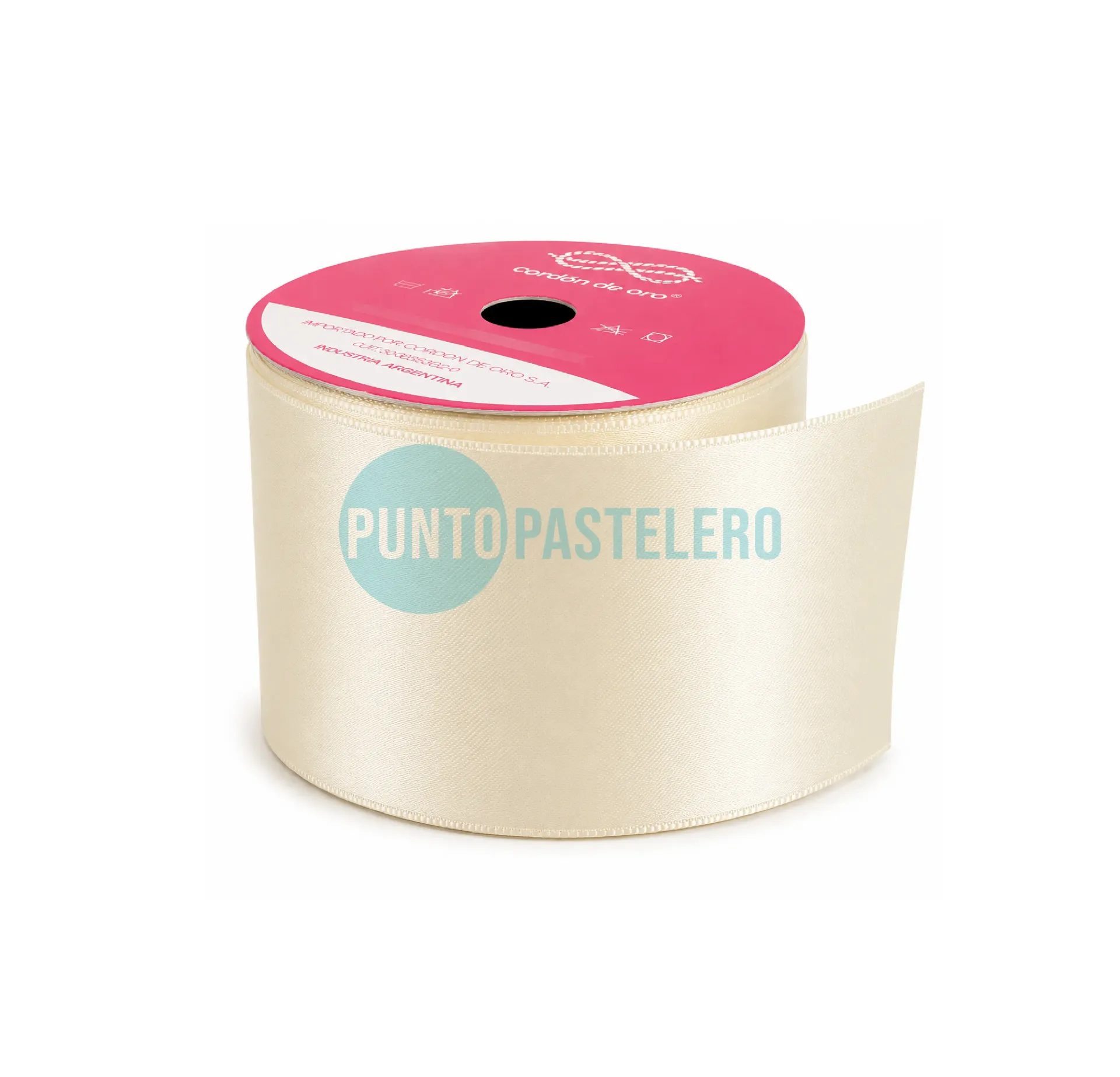 [888125] CINTA RASO N° 12 HUESO (X 10 MT.)