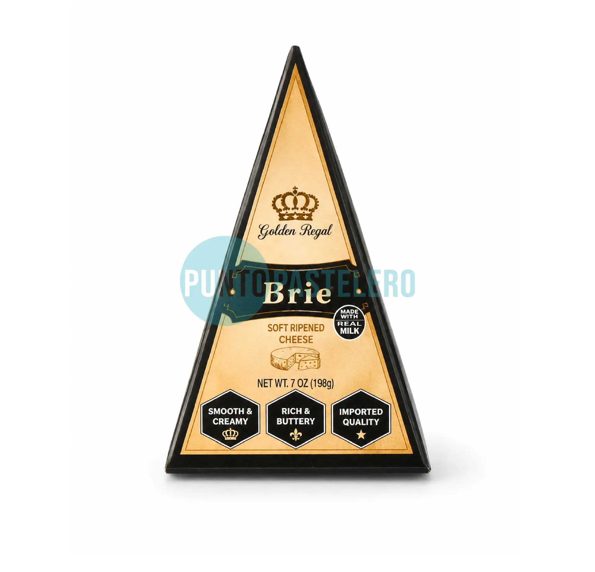 QUESO BRIE ESTILO REAL CUÑA (200 GR.)