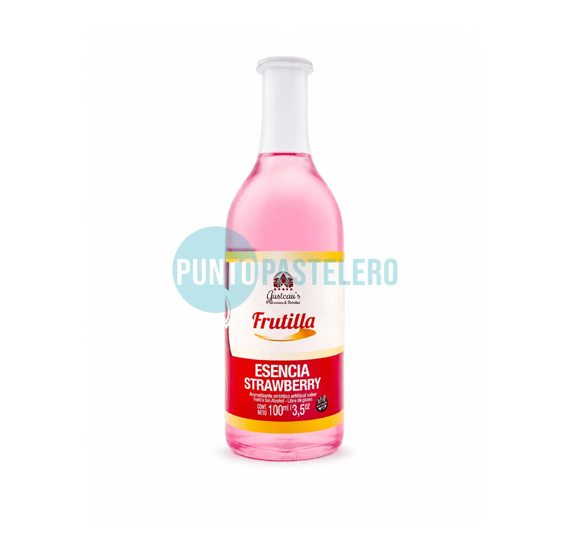 ESENCIA DE FRUTILLA GUSTEAUS (X 100 ML.)