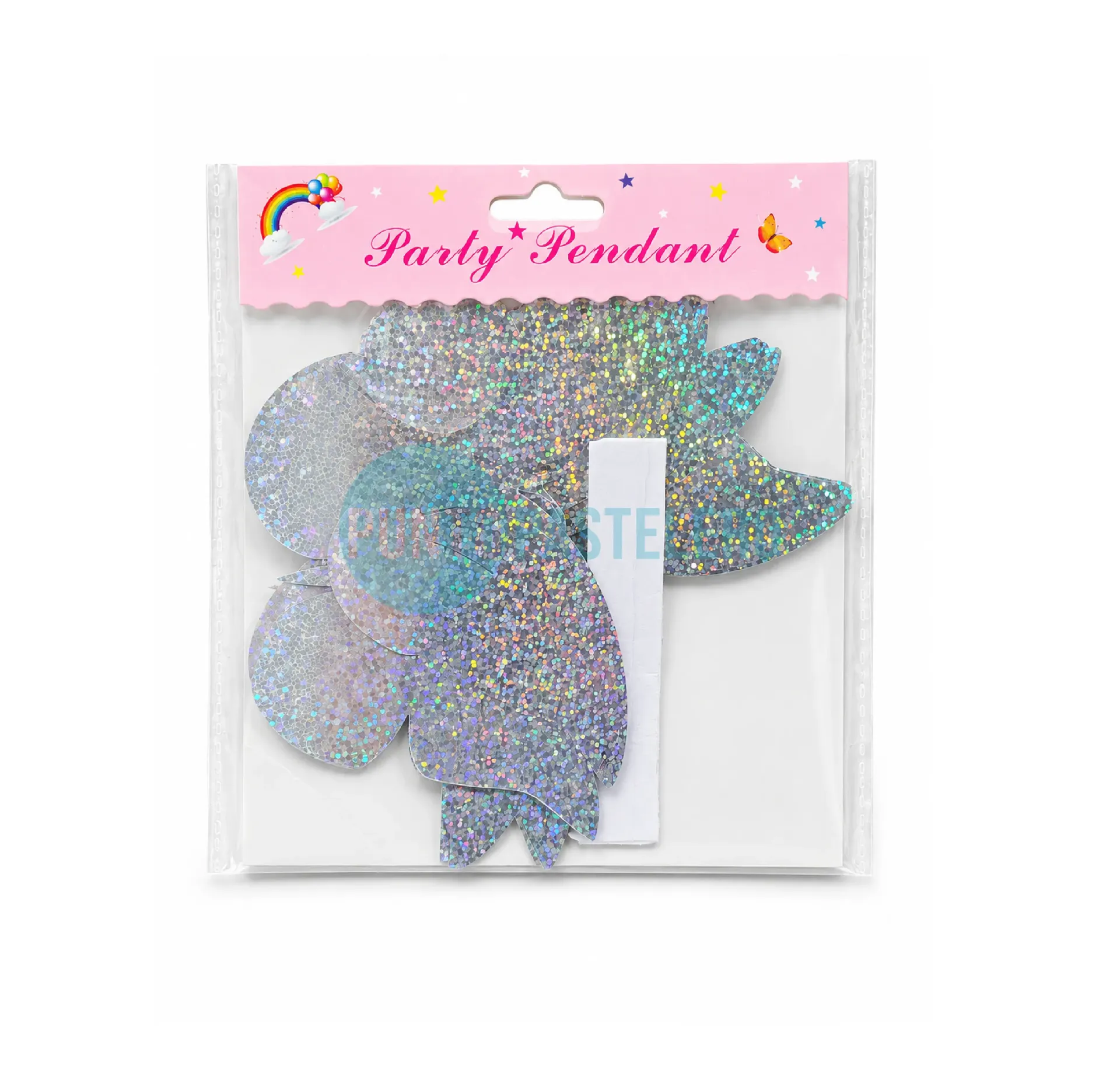 [6920250228129] MARIPOSAS LASER PLATA (X 12 U.)