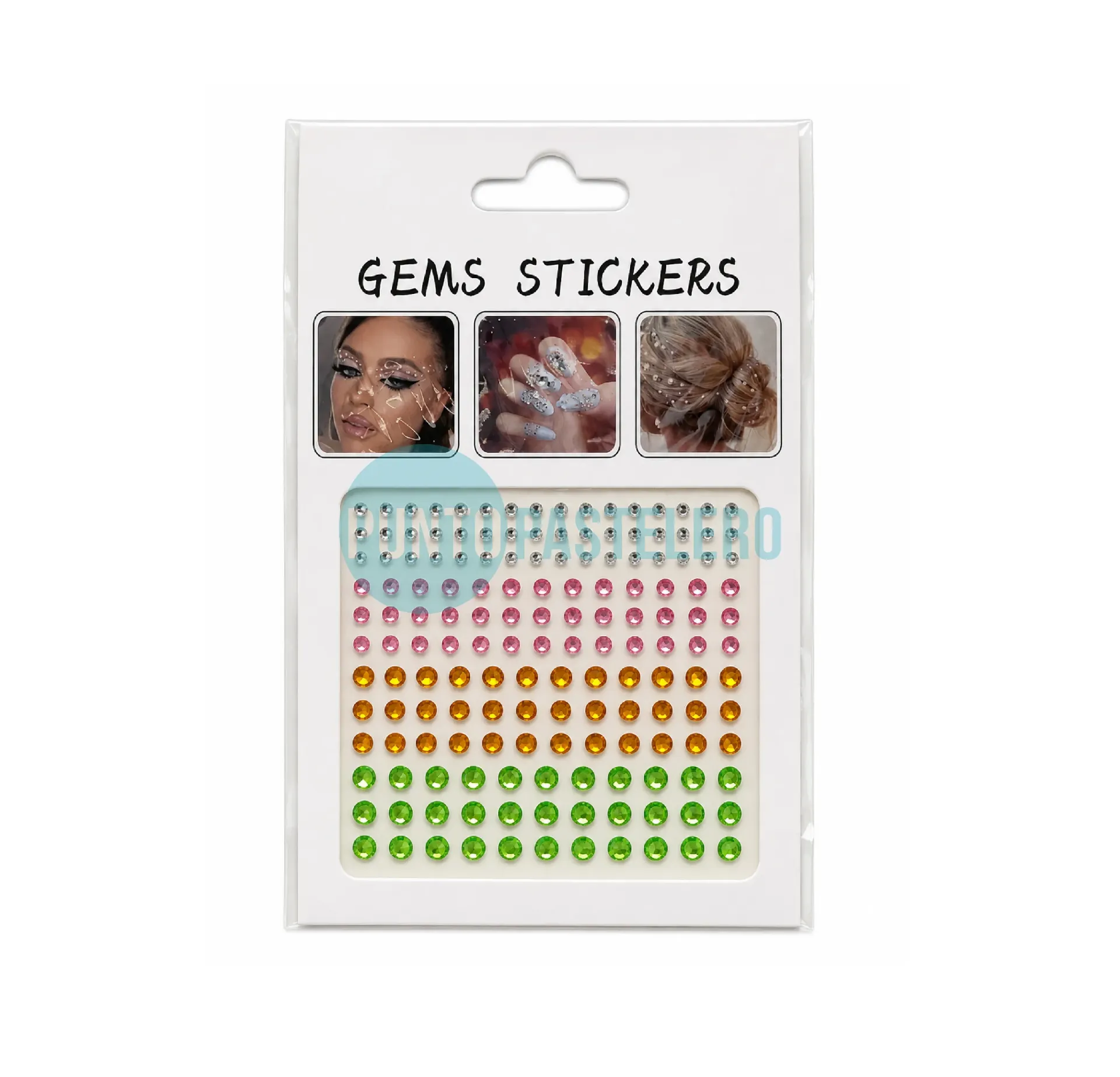[6958896688885] BLISTER STRASS MULTICOLOR (SURTIDOS)