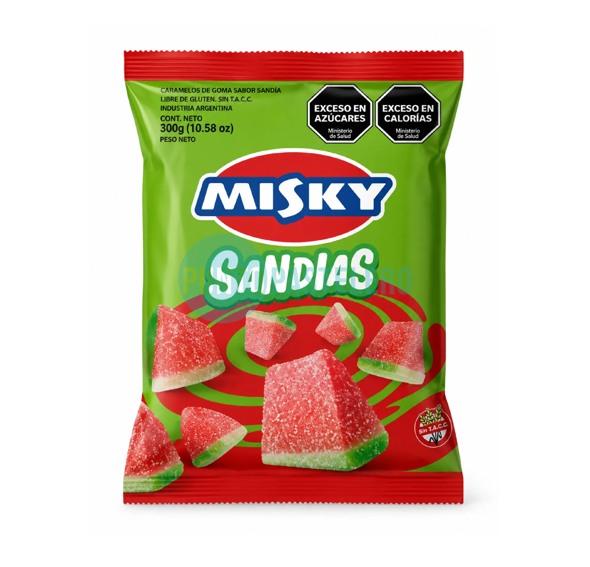 GOMITAS MISKY FANTASIA SANDIA (X 500 GR.)