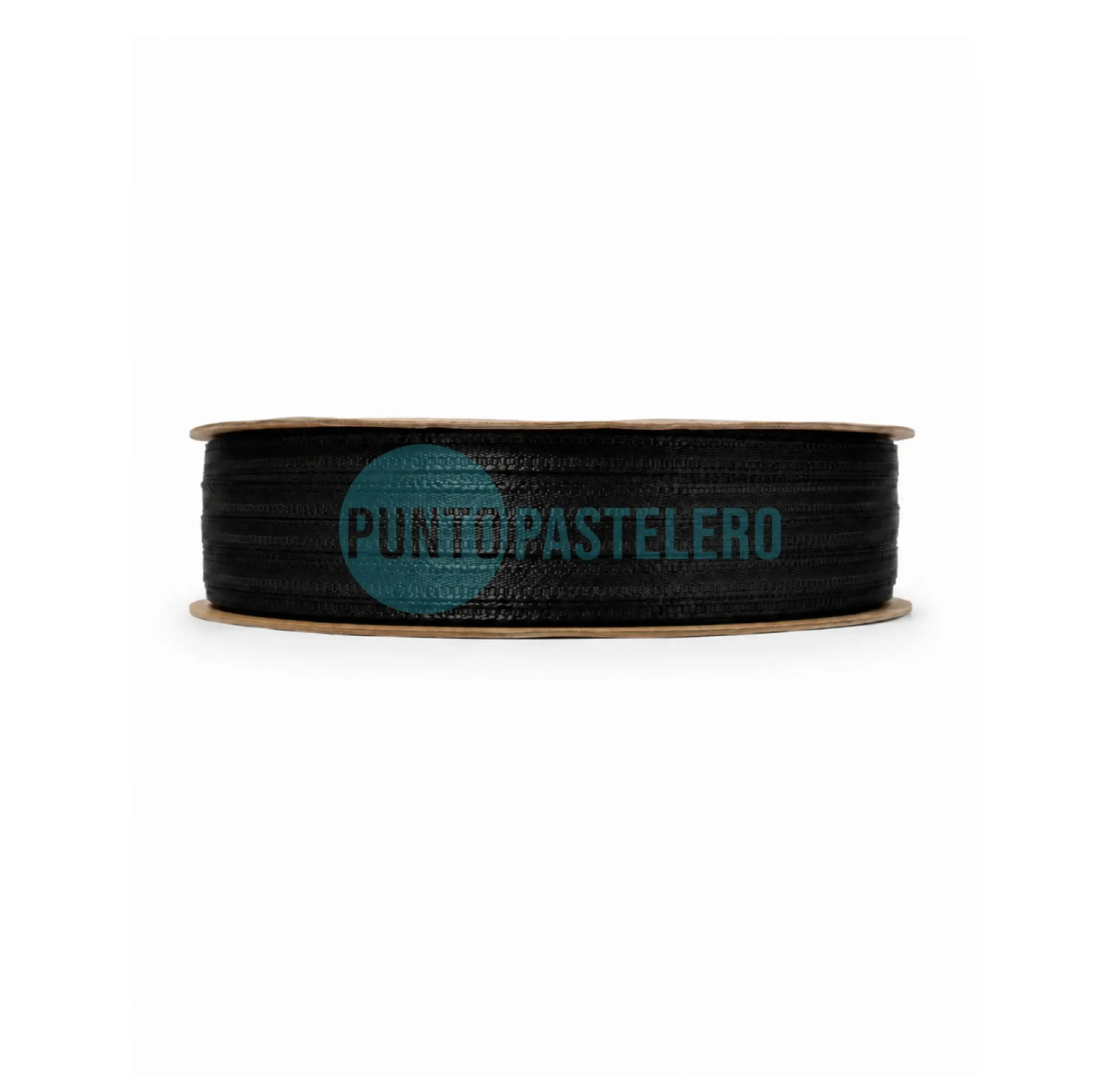 ROLLO CINTA RASO N°1 NEGRO (X 10 MT.)