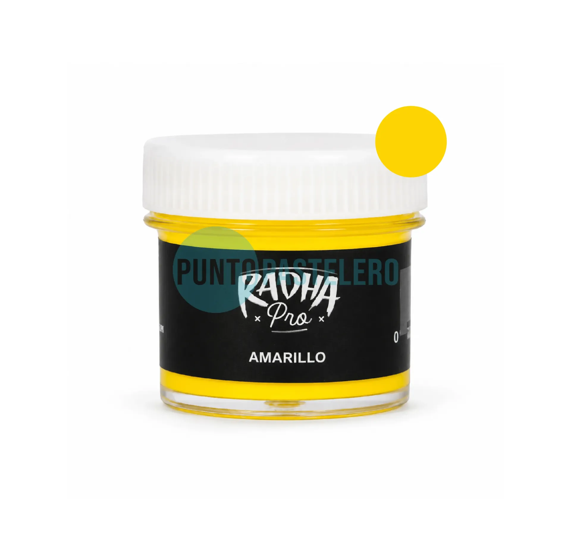 COLORANTE LIPOSOLUBLE EN POLVO AMARILLO RADHA (X 4 GR.)