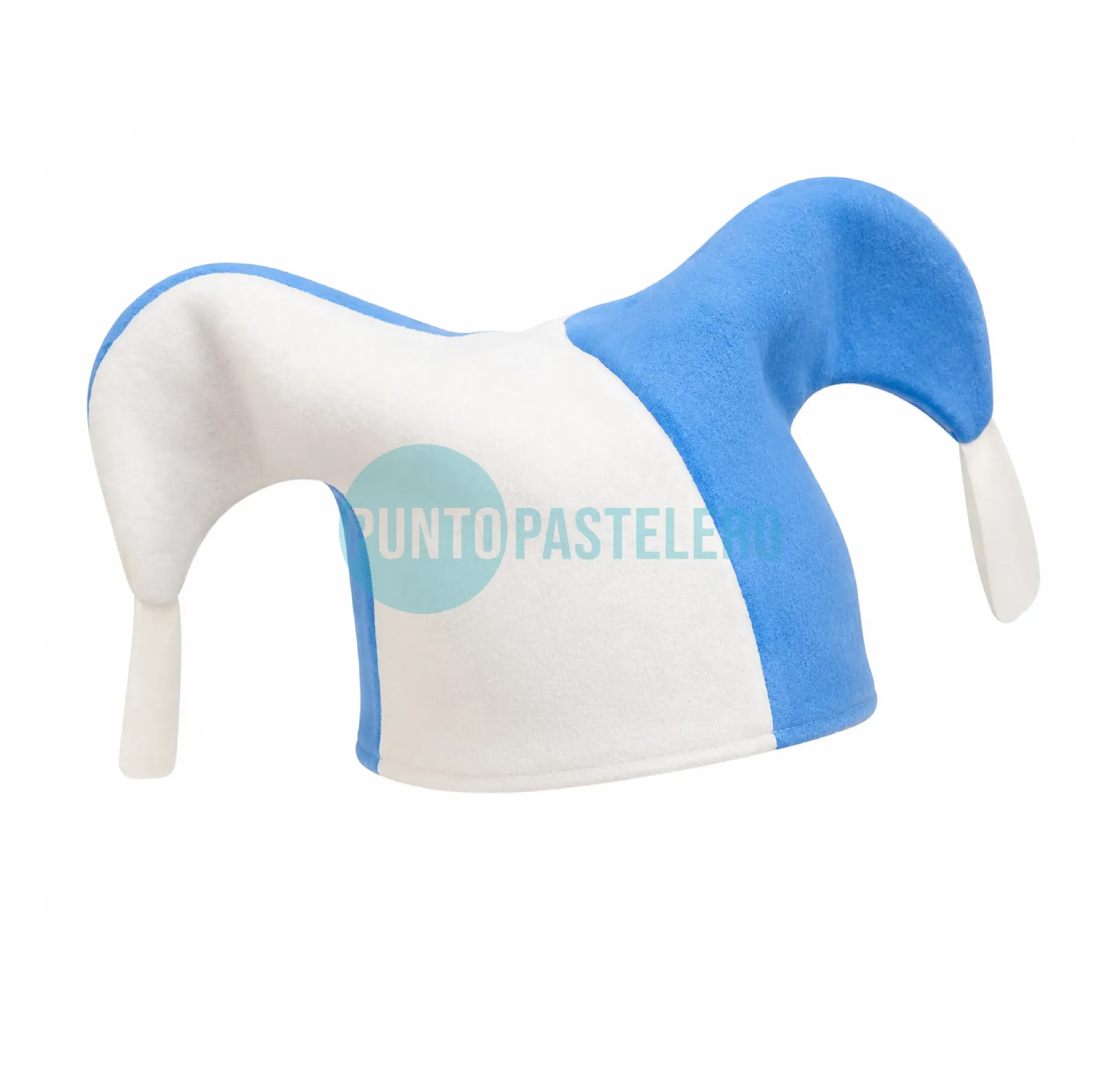 GORRO PAÑO ARLEQUIN 2 PUNTAS ARGENTINA