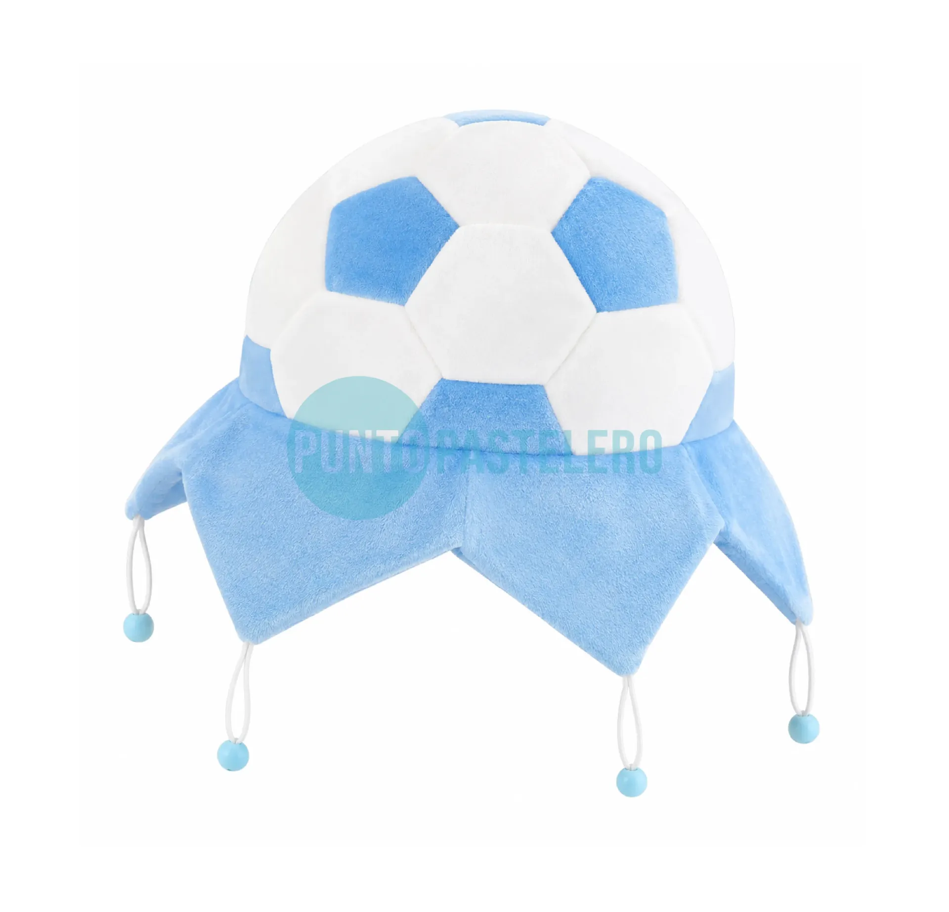 GORRO PELOTA ARGENTINA 6 CASCABELES PLUSH (MZ17438)