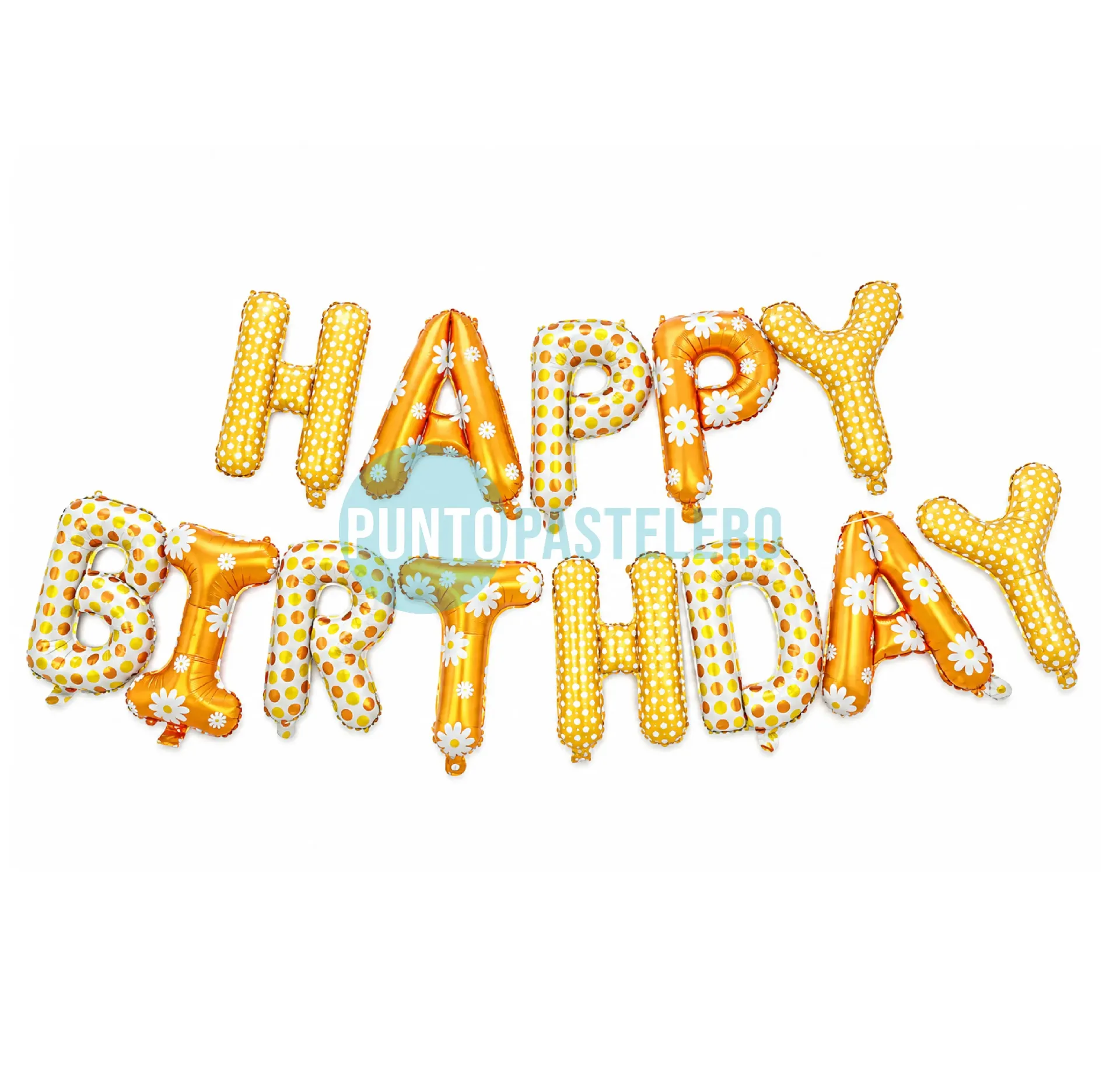 GLOBO FRASE "HAPPY BIRTHDAY" MARGARITA