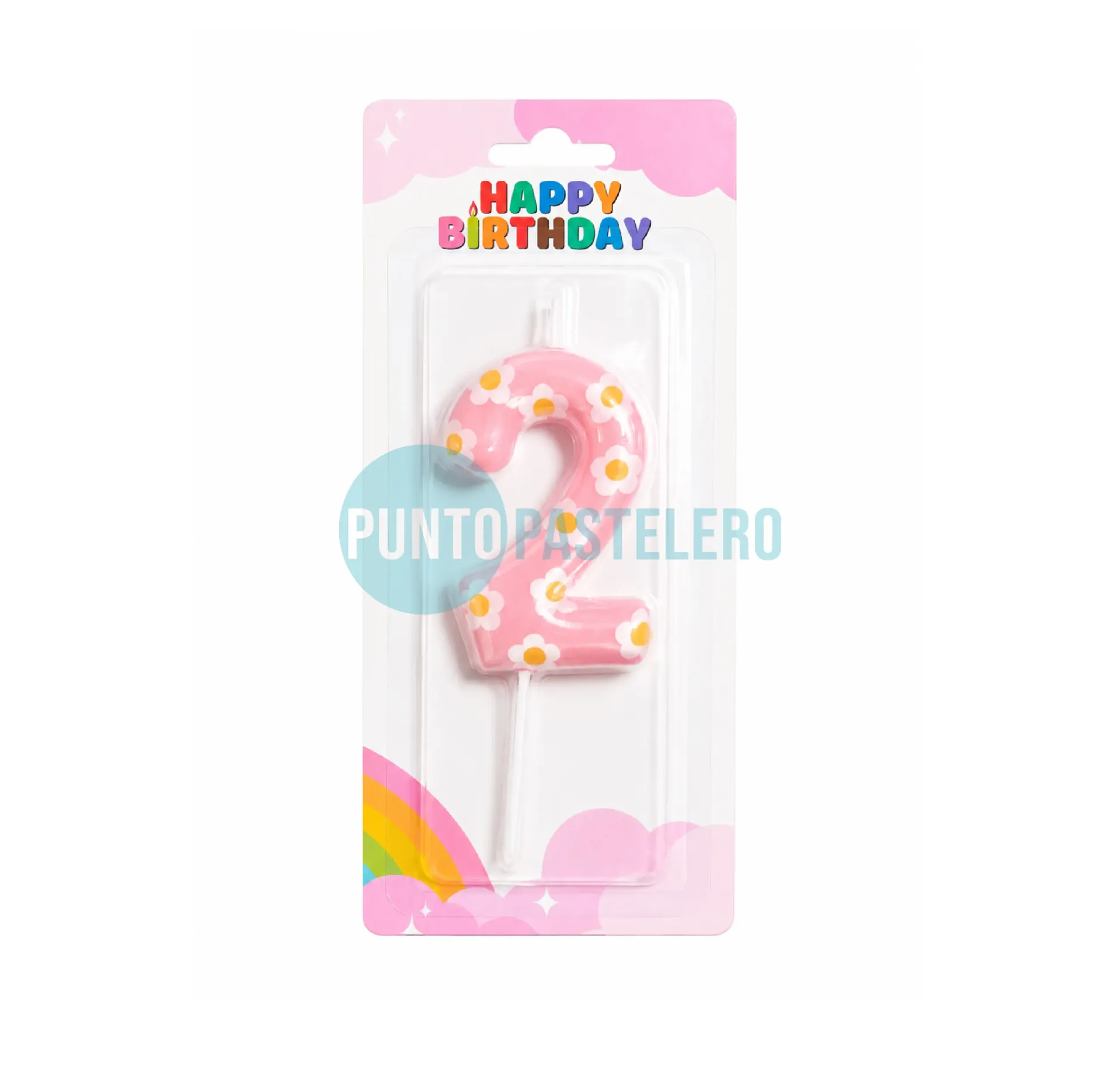 VELAS NUMERO "LITTLE DAISY" (N° 2)