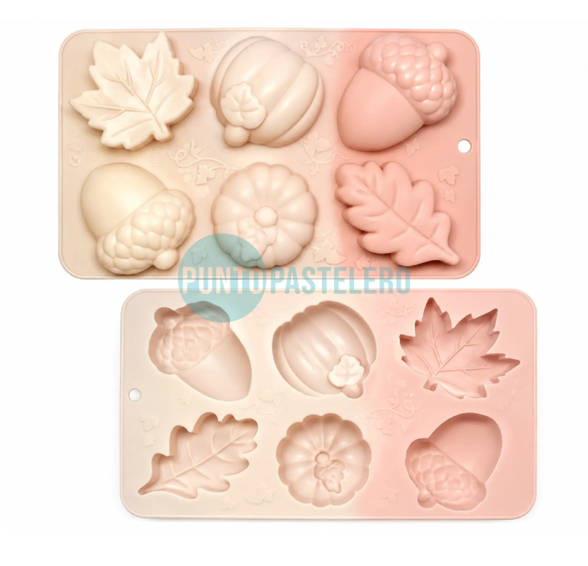 [6920629000318] MOLDE BOMBON SILICONA CAVIDADES DE OTOÑO (12J5) [P]
