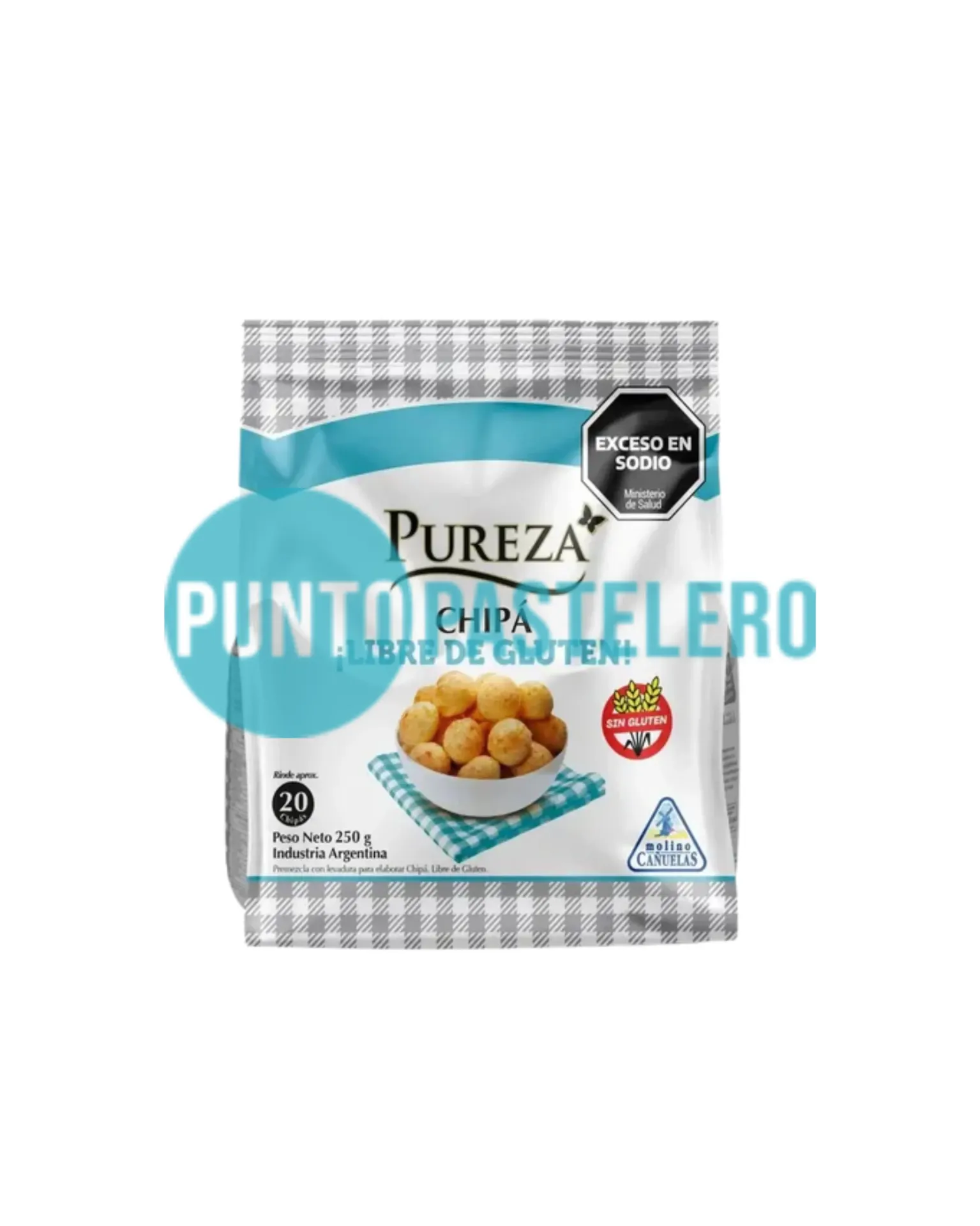 PREMEZCLA PARA CHIPA PUREZA (X 250 GR.) (SIN TACC)