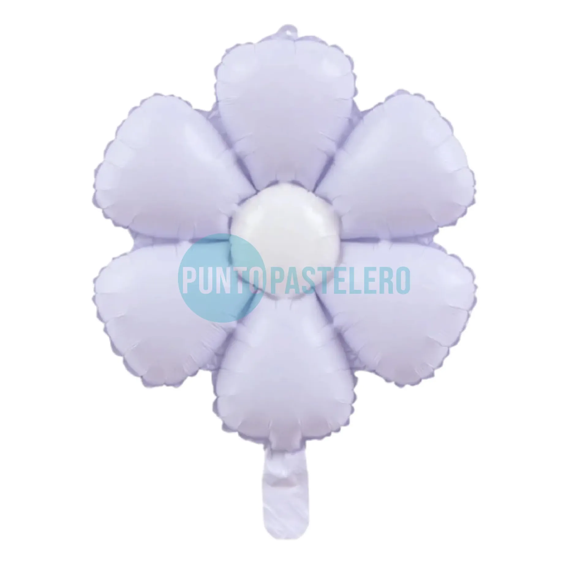 GLOBO METALIZADO MARGARITA LILA PASTEL (40X50 CM) [P]