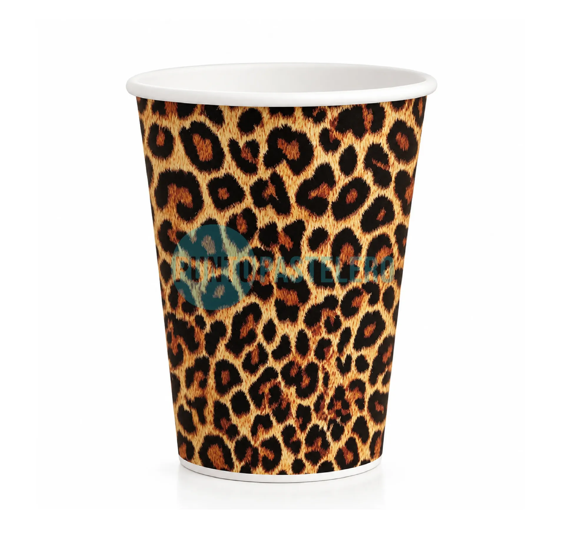 VASO POLIPAPEL ANIMAL PRINT (8 U.)