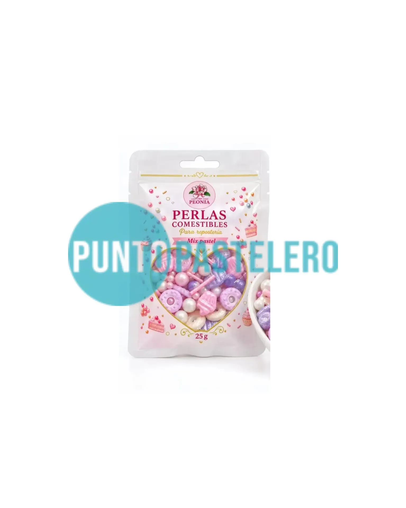 MIX SPRINKLES COMESTIBLES BAKERY PASTEL (25 GR)