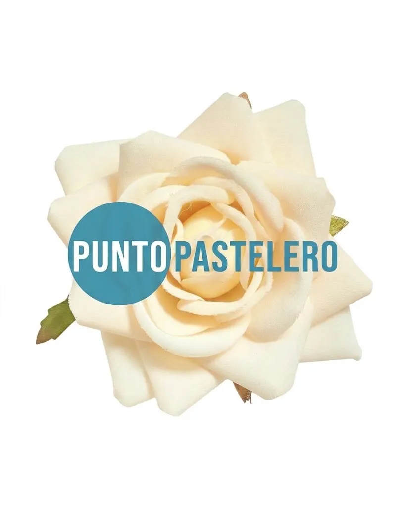 FLOR DE TELA PREMIUM BLANCA (UNIDAD)