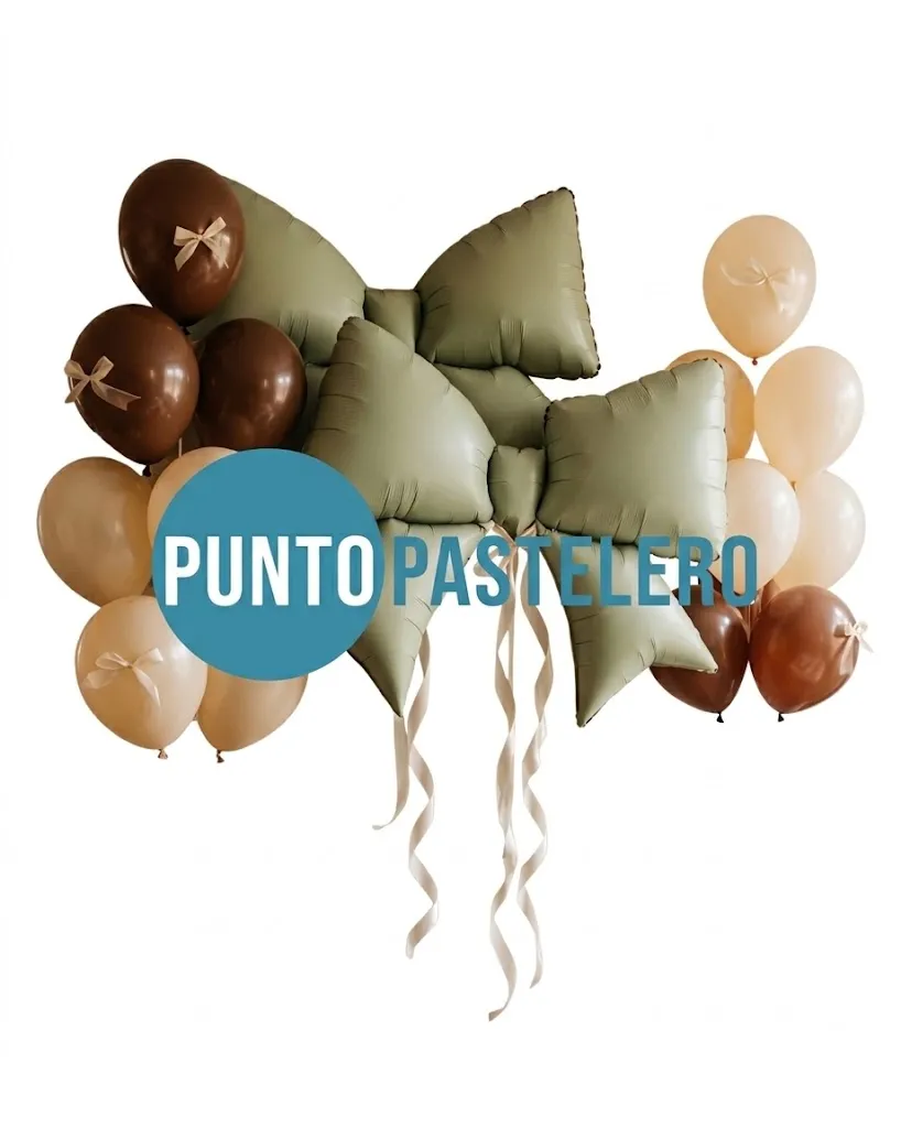 SET GLOBOS LATEX METALIZADO MOÑO NUDE VINTAGE (24 PZ)