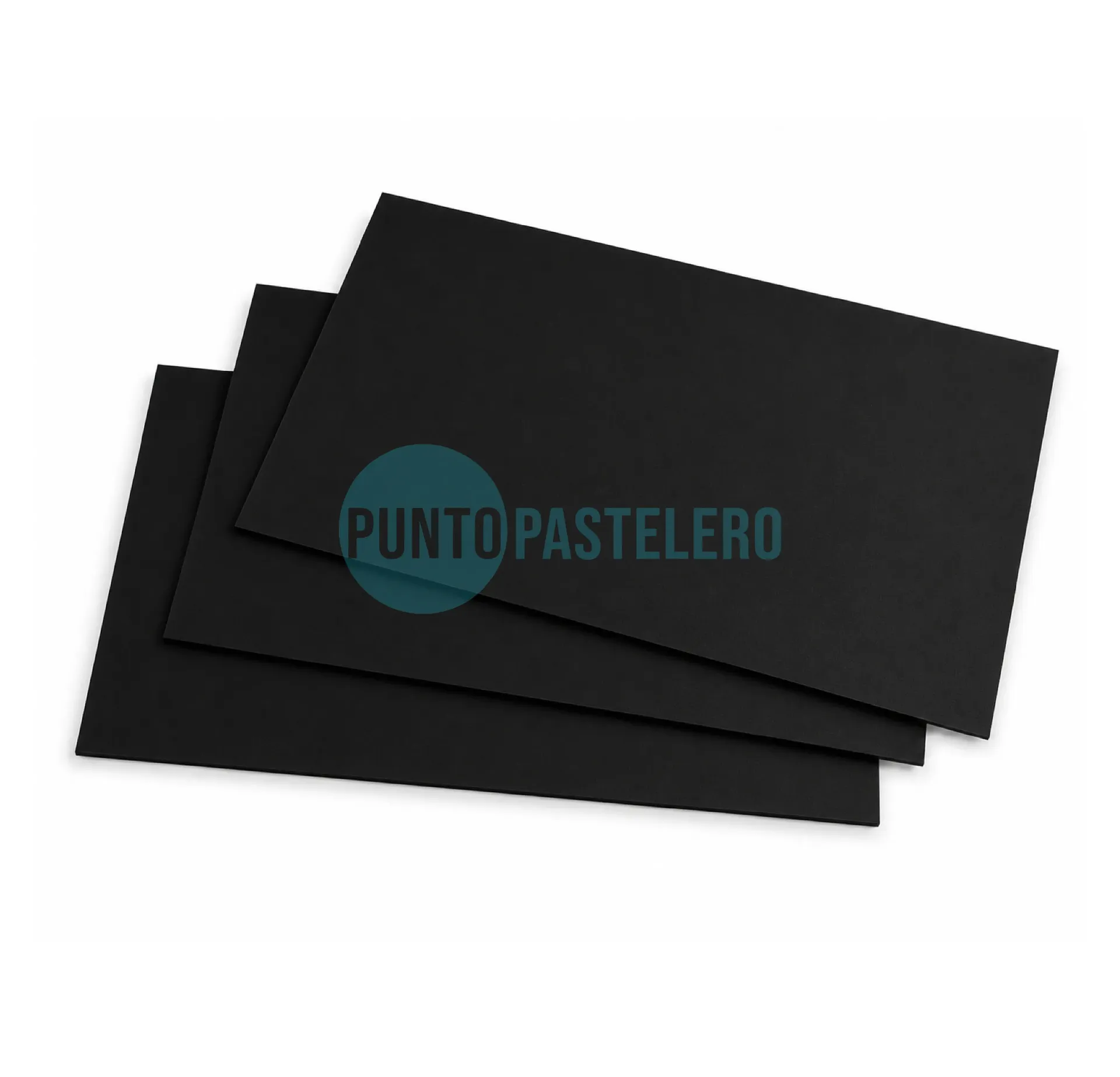 BASE FIBROPLUS RECTANGULAR NEGRA (19X33 CM)