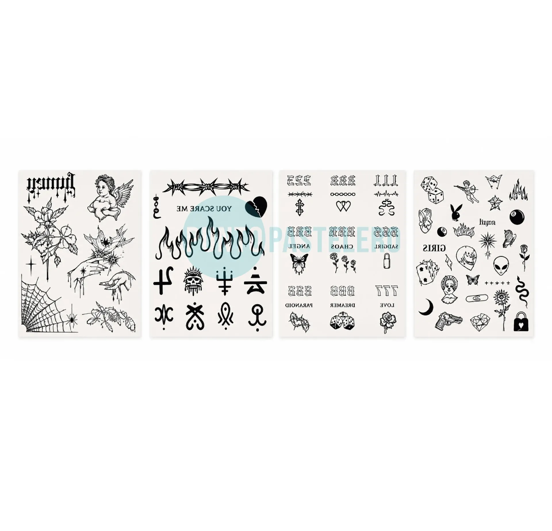 TATUAJES PRESO (X 4 U.) (PARTY STORE)