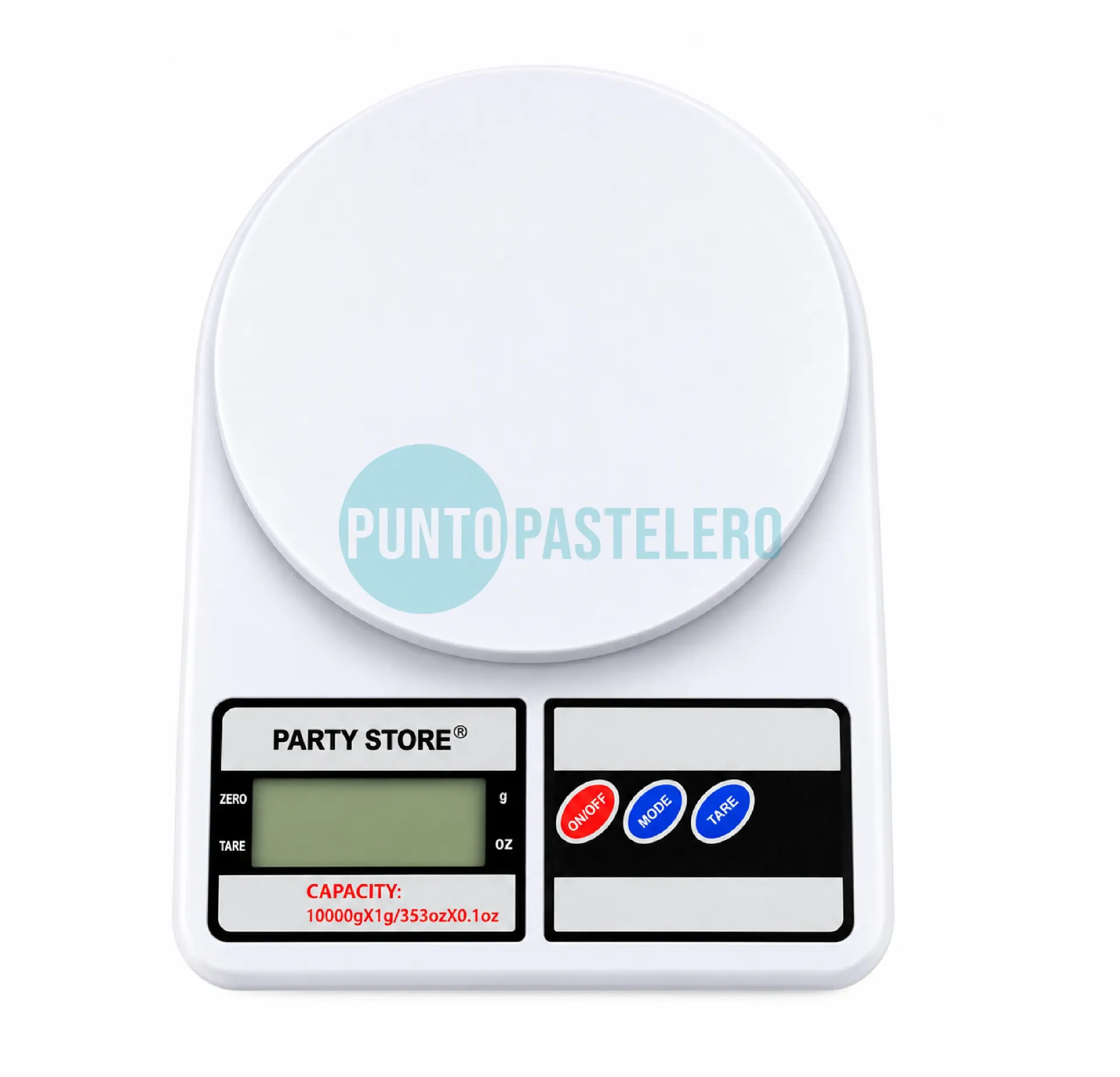 BALANZA HOGAREÑA (HASTA 10 KG) (PARTY STORE)