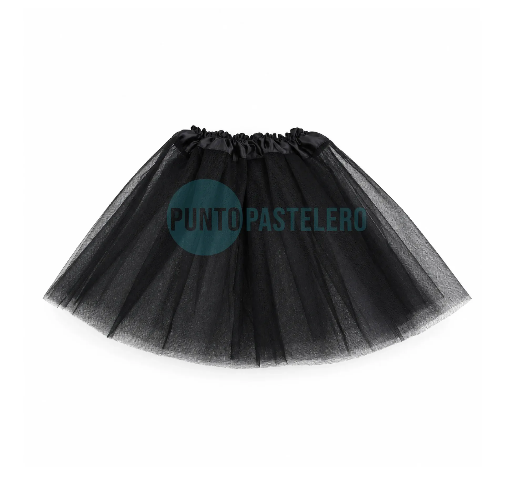 TUTU NEGRO 3 CAPAS (NIÑO)