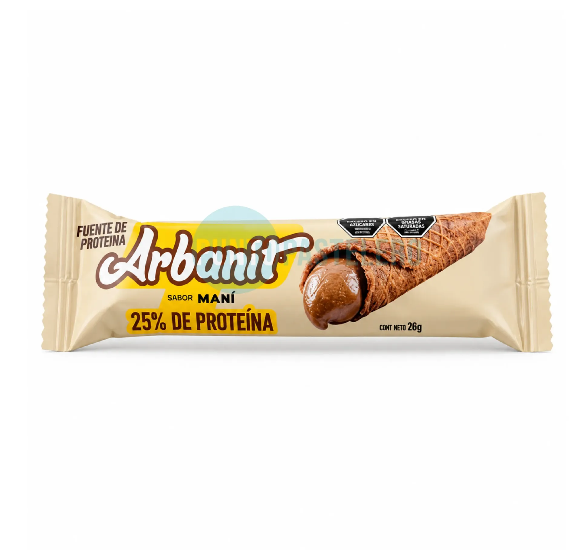 ARBANIT CUBANITOS PROTEICOS RELLENOS DE MANI