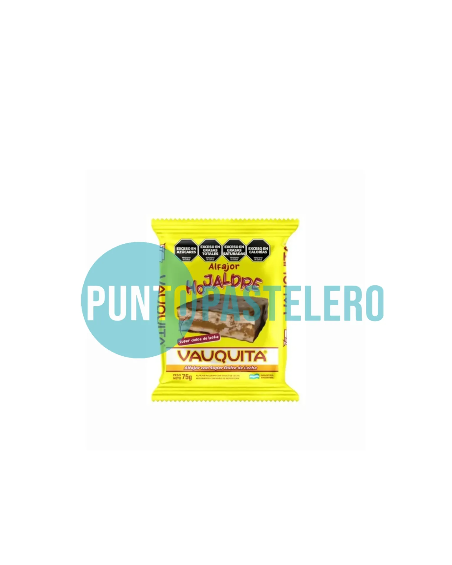 [7798138291447] ALFAJOR VAUQUITA HOJALDRE (X 75 GR.)